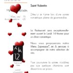 Saint-Valentin au restaurant À la 12