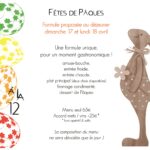 Fêtes de Pâques au restaurant À la 12