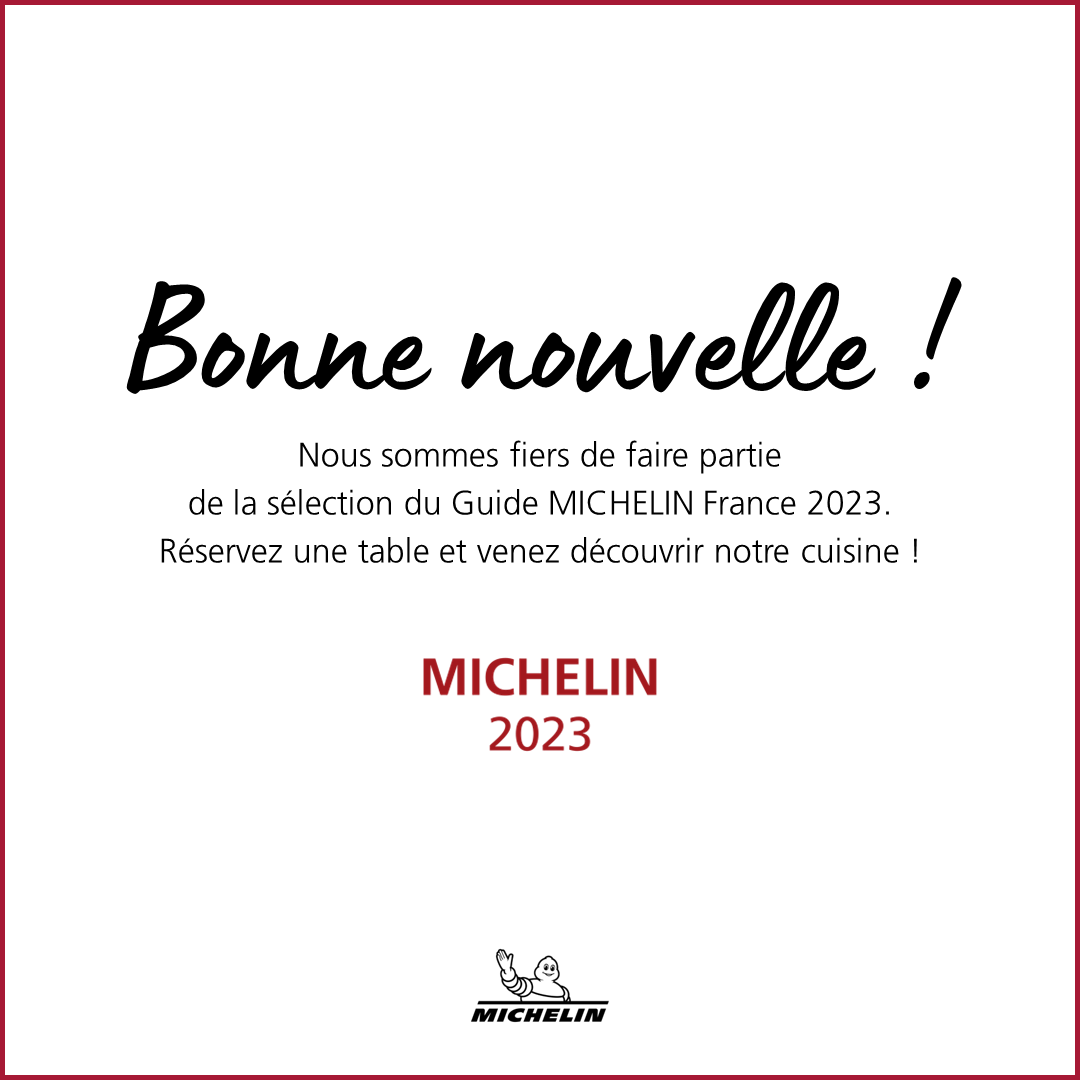 Guide Michelin – Sélection 2023 — À la 12, restaurant gastronomique Delme, Moselle