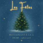 Fêtes 2025 au restaurant À la 12