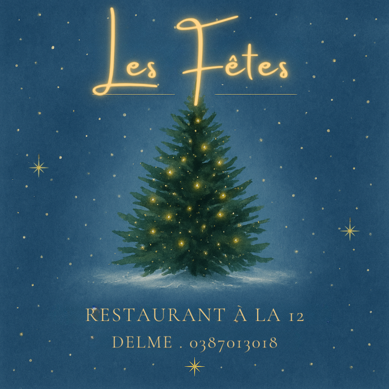 Fêtes 2025 au restaurant À la 12 — À la 12