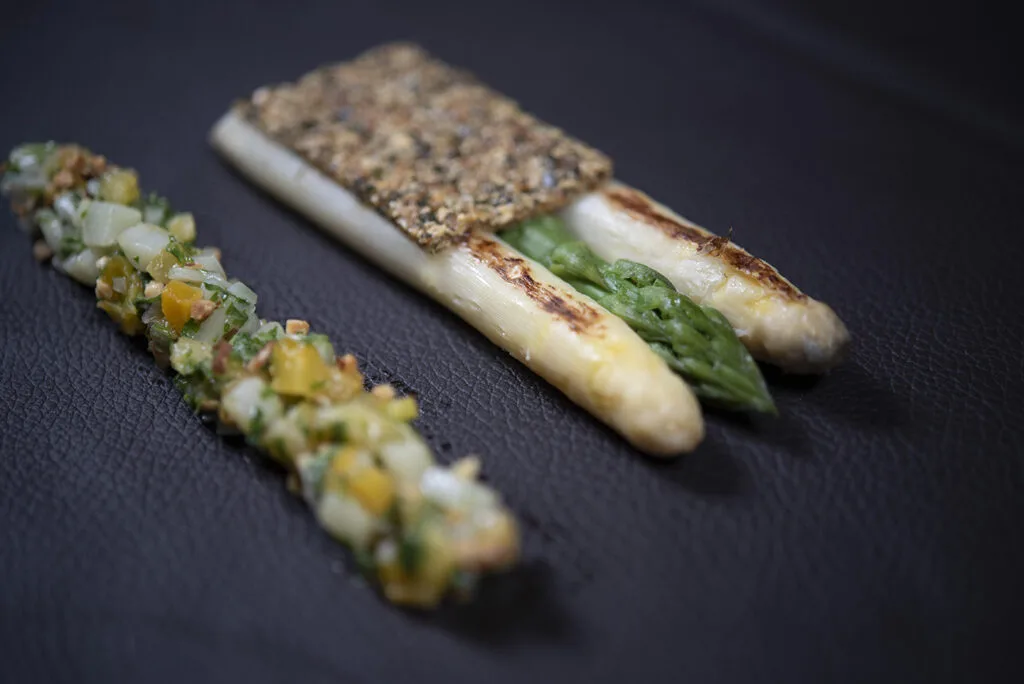 asperges plat restaurant ala12 moselle