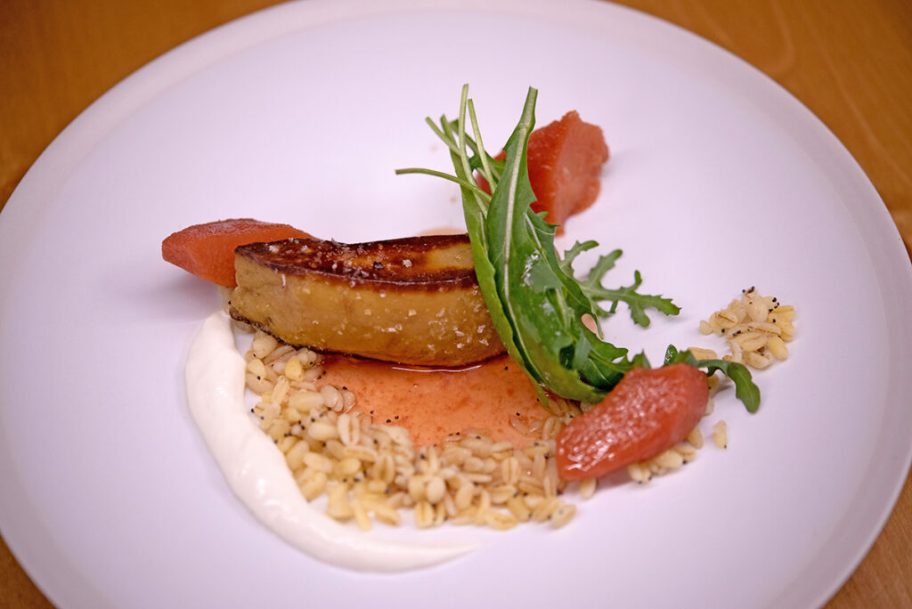 Le foie gras du chef Thomas François à Delme en Moselle