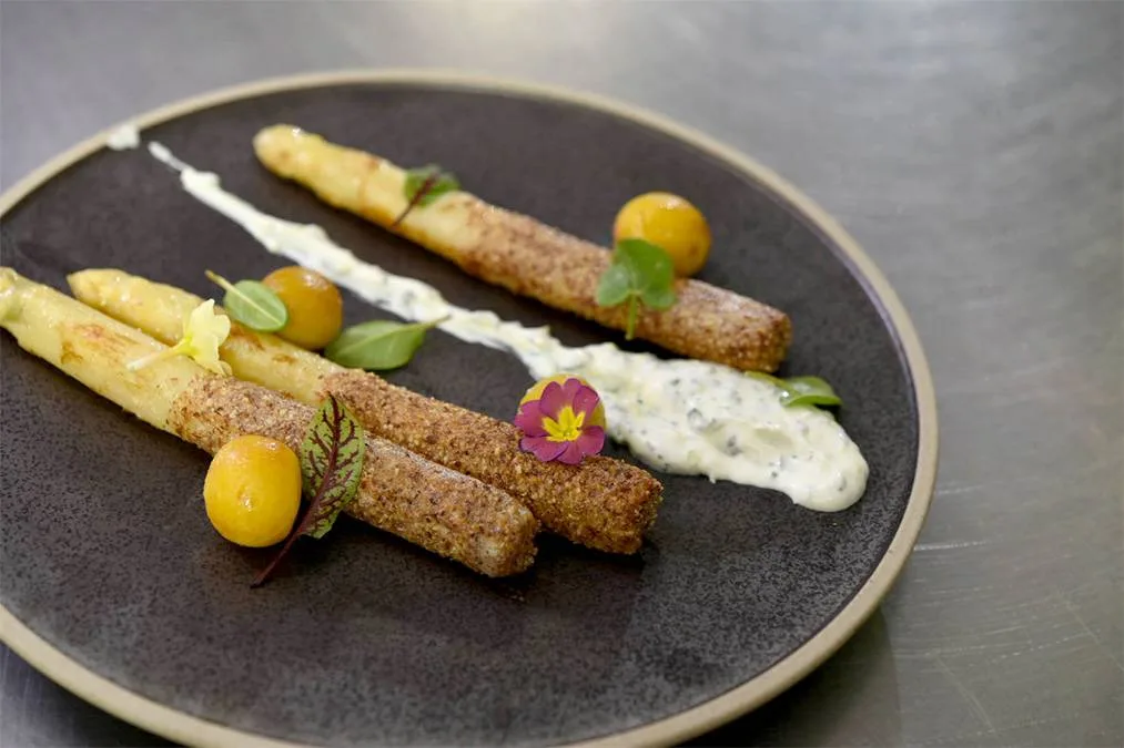 Asperges panées